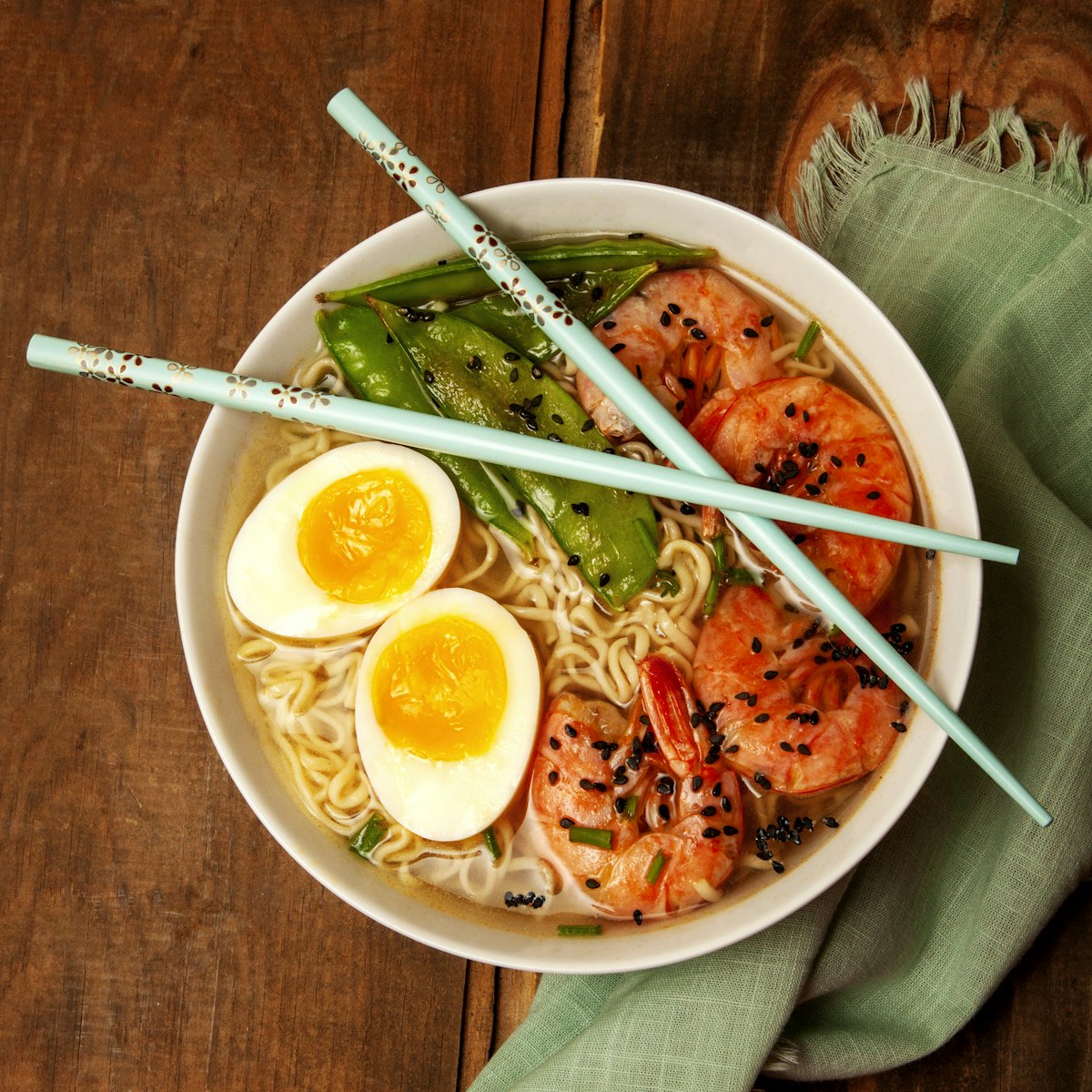 Gebratene Wok-Nudeln