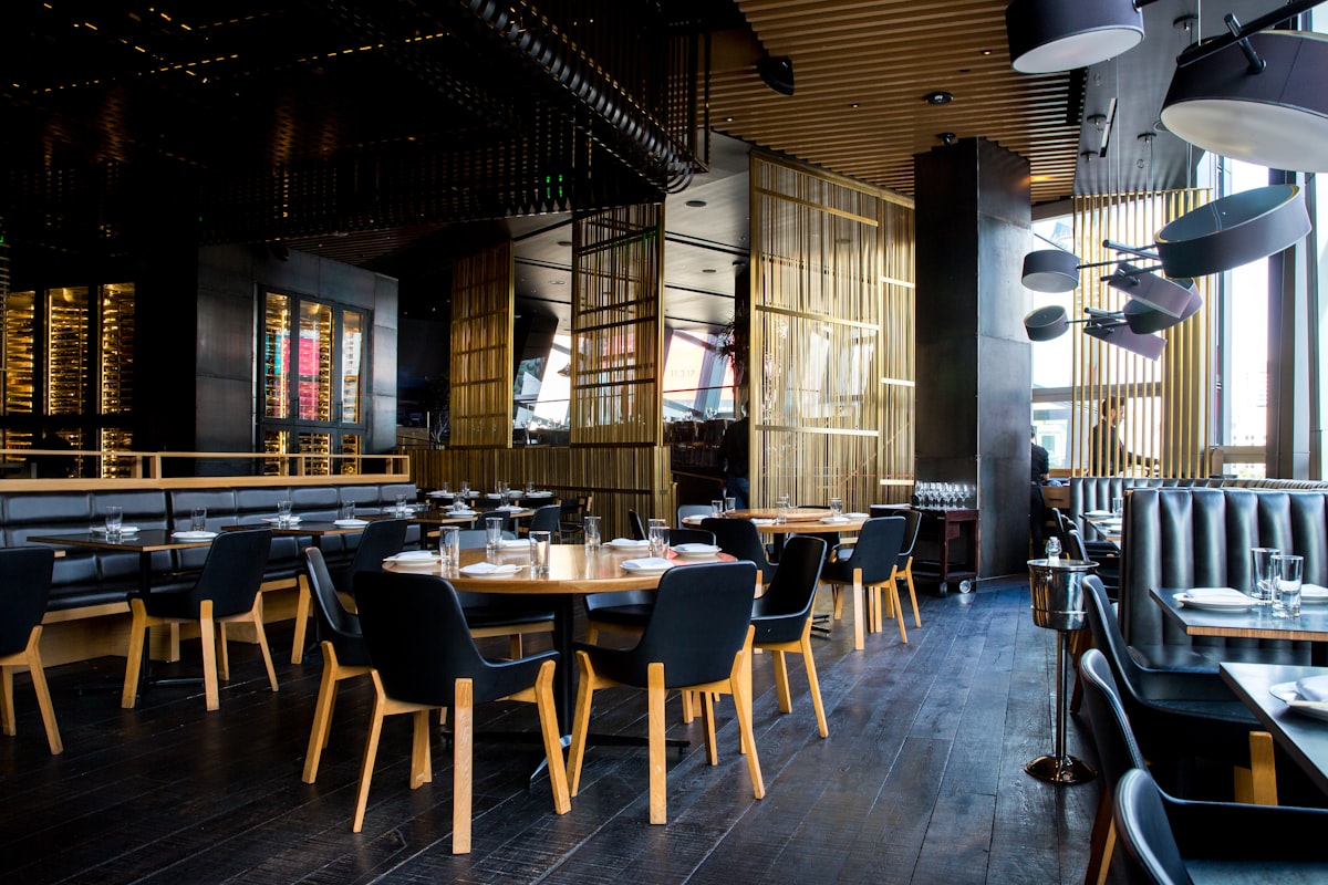 Restaurant Atmosphäre und Buffet